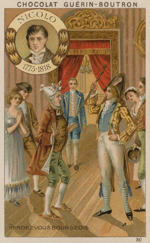 Nicolo, Rendez-vous Bourgeois av French School