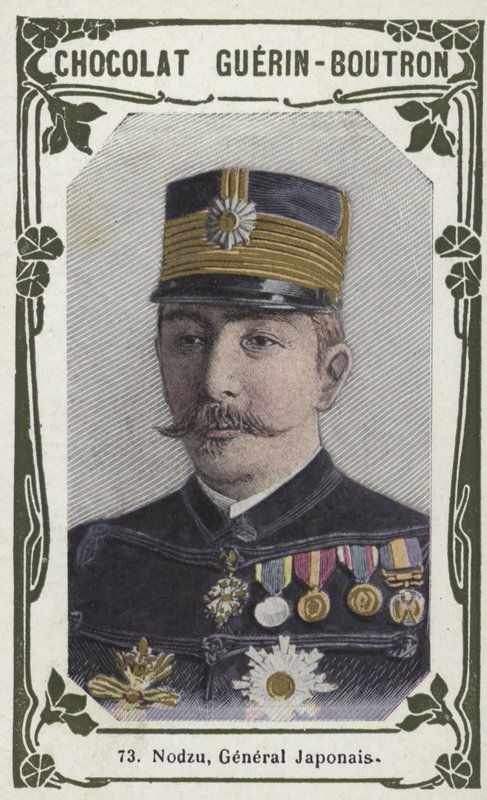 Nodzu, japansk general (farget bilde) av French School