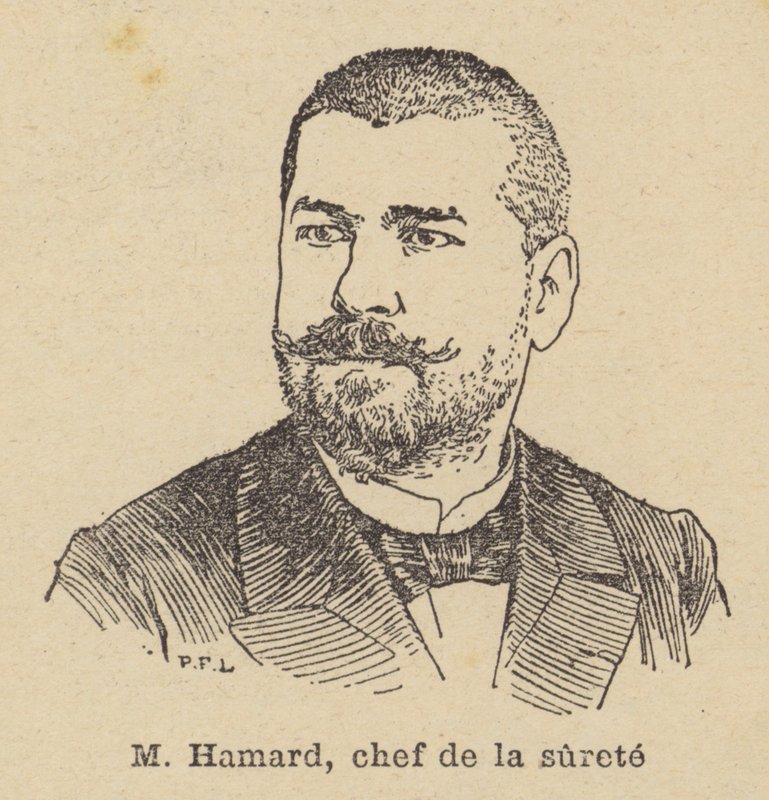 Octave Hamard, sjef for Paris-politiet av French School