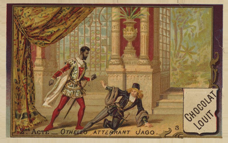 Othello og Iago av French School