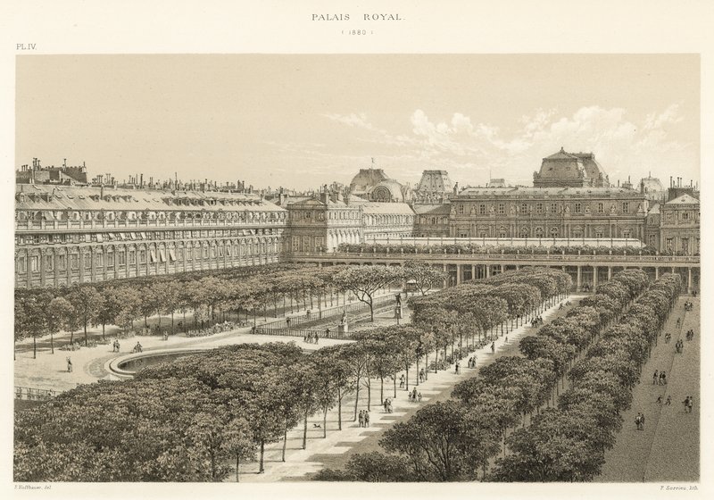 Det kongelige slott, 1880 av French School