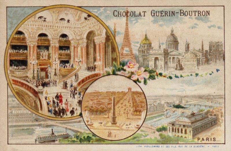 paris (kromolitt) av French School