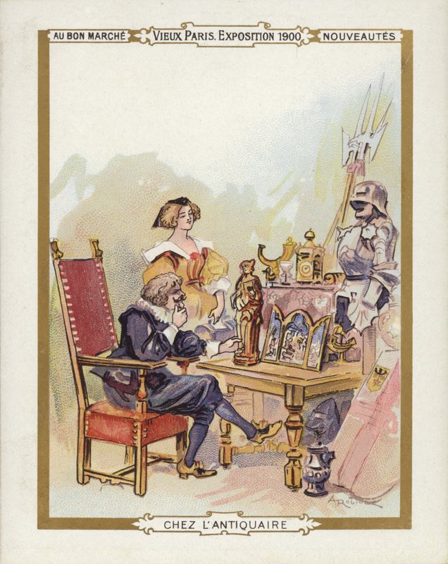 Paris-utstillingen 1900, antikviteter av French School
