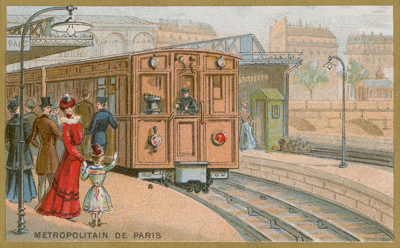 Paris metro av French School