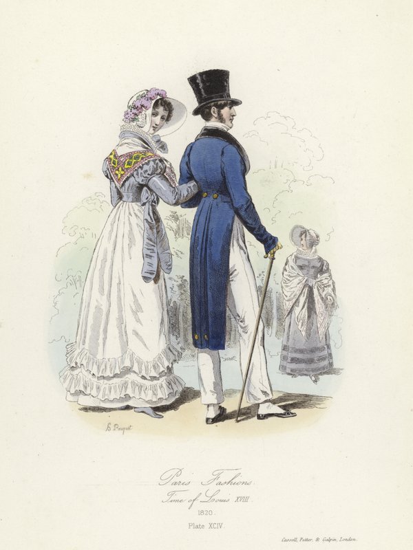Paris-moter, tiden til Louis XVIII av French School