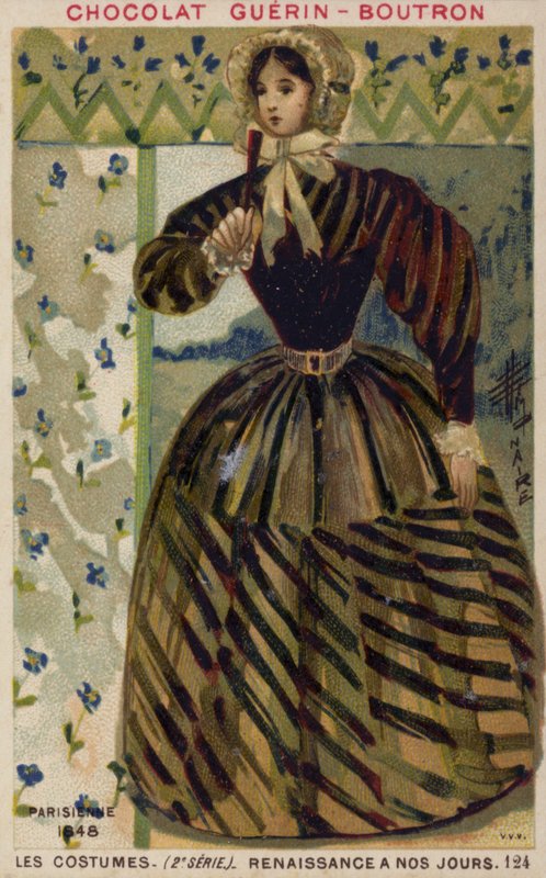 Parisisk mote, 1848 av French School