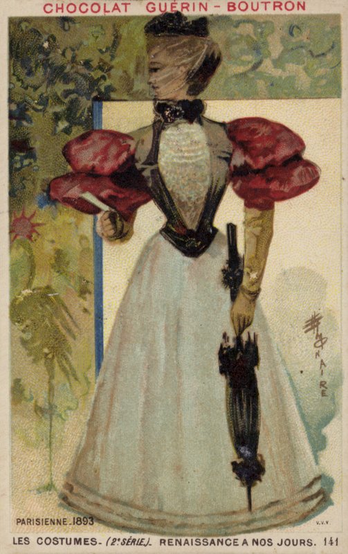 Parisisk mote, 1893 av French School