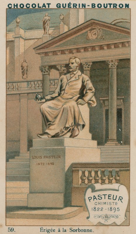 Pasteur, kjemiker, 1822-1895, etablert ved Sorbonne av French School