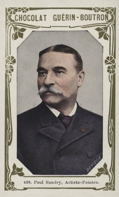 Paul Baudry, maler (farget bilde) av French School