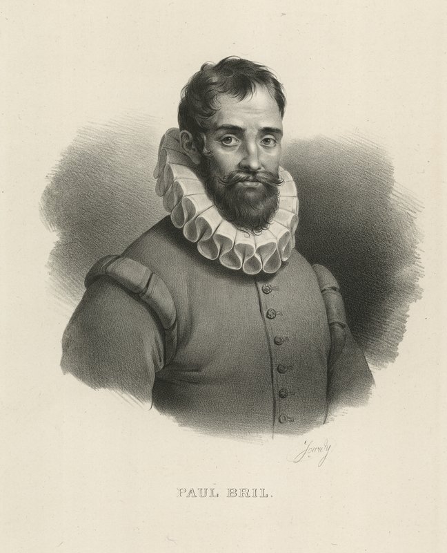 Paul Bril , flamsk kunstner av French School