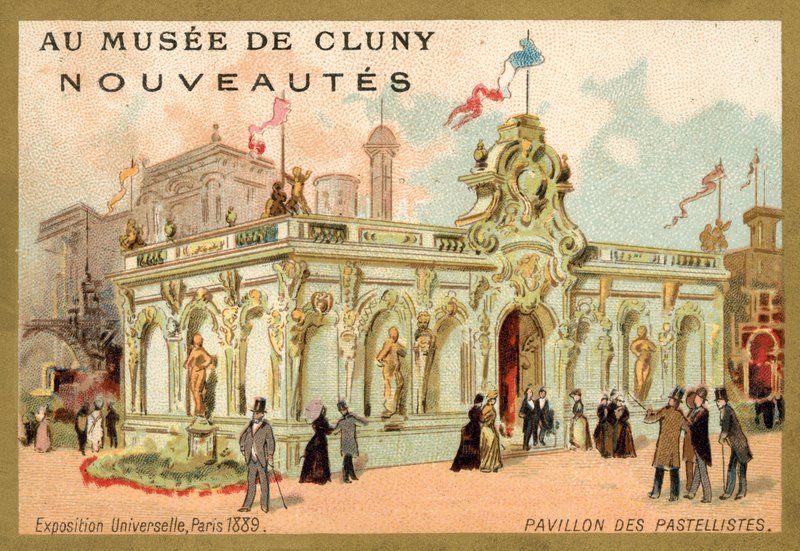 Pastellists Pavilion, Verdensutstillingen, Paris av French School