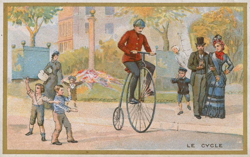 Penny Farthing av French School