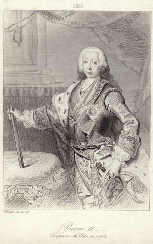 Peter III av Russland av French School