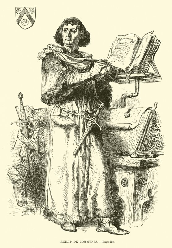 Philip de Commynes av French School