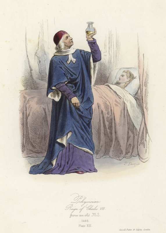 Lege, regjeringen til Charles VIII av Frankrike av French School