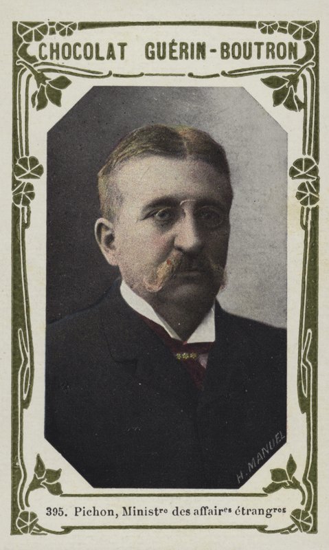 Pichon, utenriksminister (farget bilde) av French School