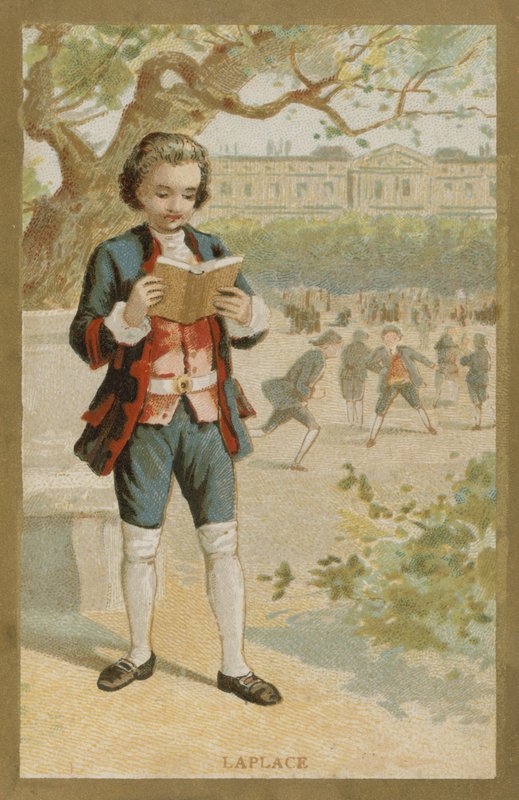 Pierre-Simon Laplace , fransk matematiker og astronom av French School