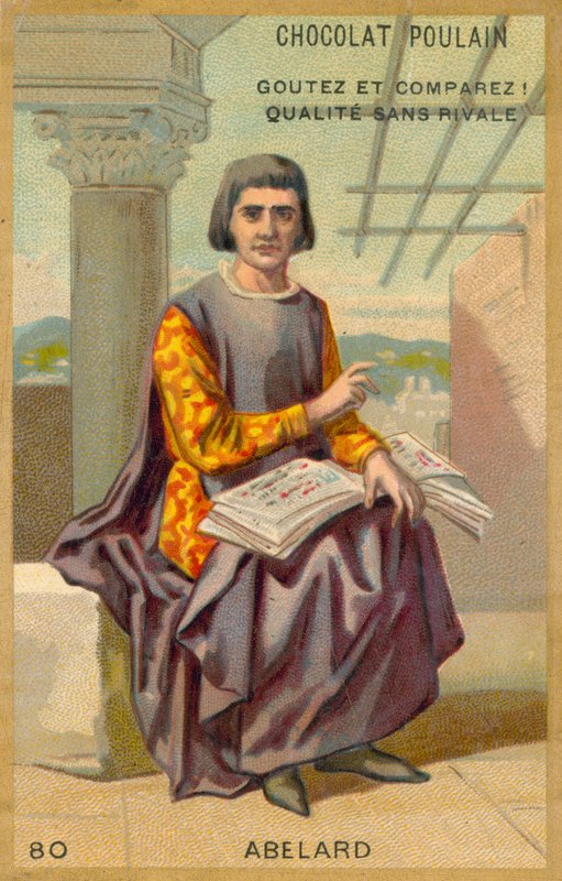 Pierre Abelard , filosof og skolastisk teolog av French School