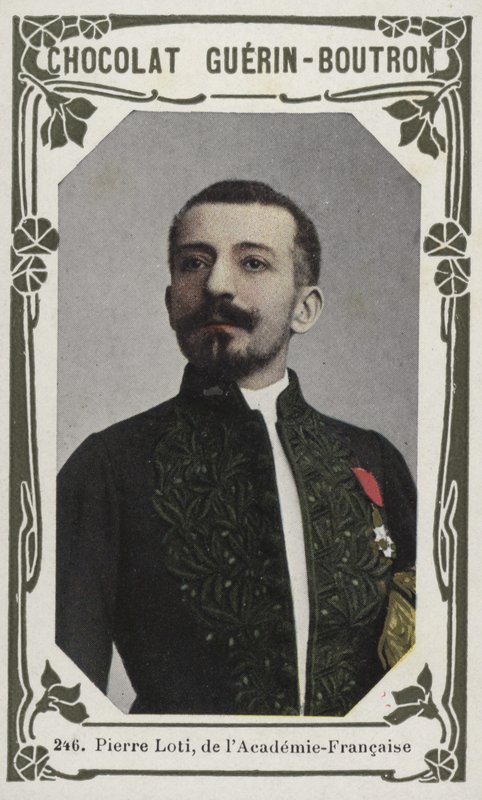 Pierre Loti, fra Academie-Francaise (farget bilde) av French School