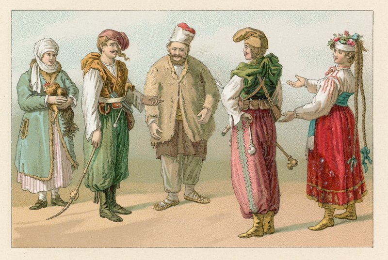 Polen kostyme av French School