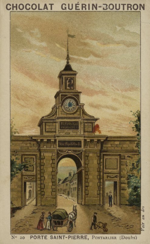 Porte Saint-Pierre, Pontarlier, Doubs av French School