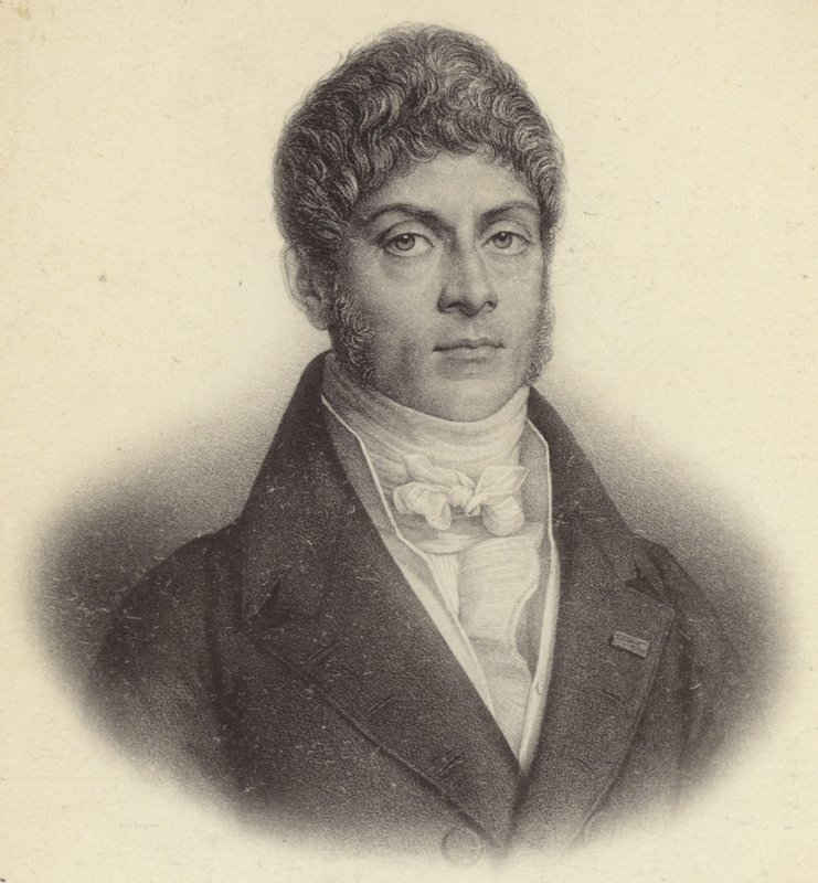 Portrett av Etienne Mehul av French School