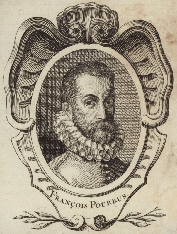 Portrett av Frans Pourbus den yngre av French School