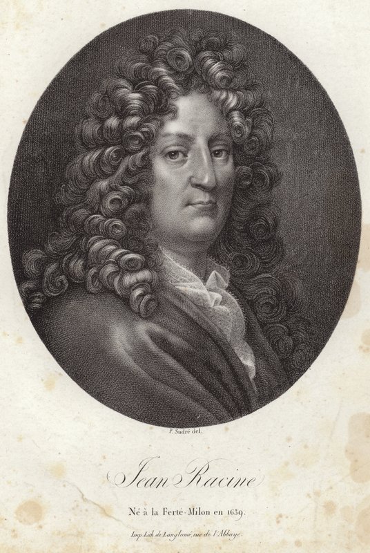 Portrett av Jean Racine av French School