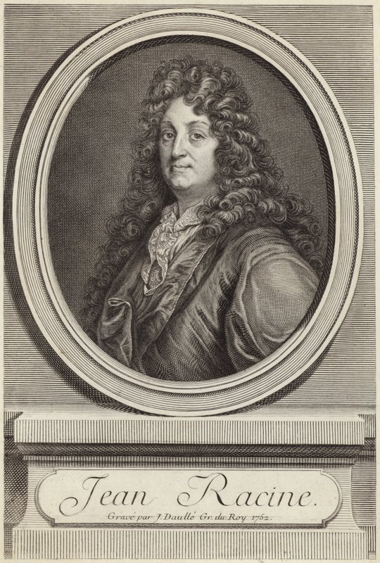 Portrett av Jean Racine av French School