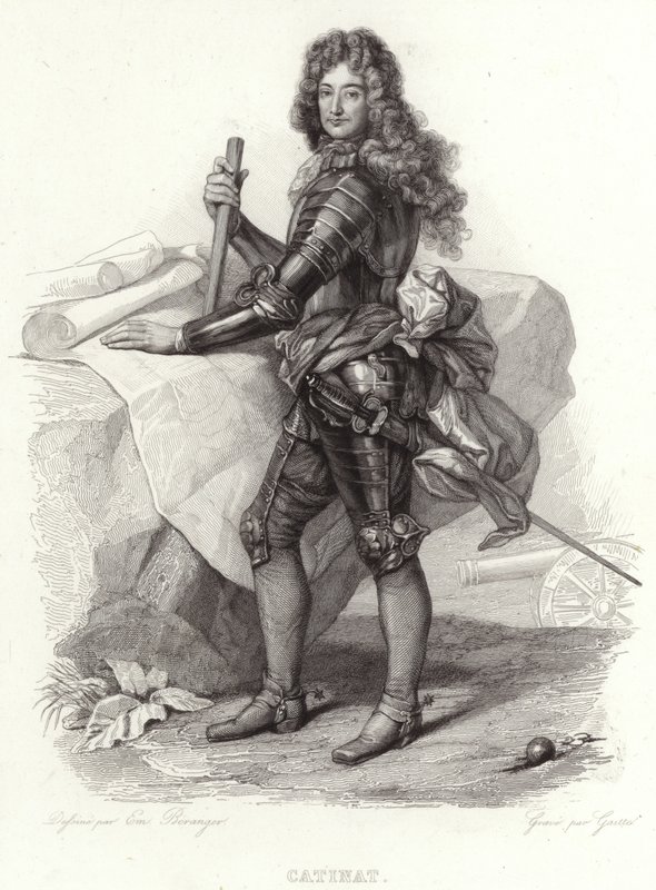 Portrett av Nicolas Catinat av French School