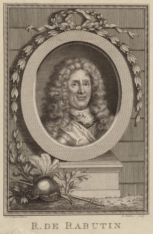 Portrett av Roger de Rabutin, grev av Bussy av French School