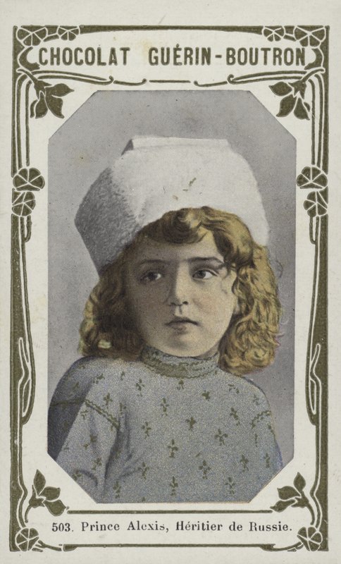 Prins Alexis, Heritier de Russie (farget bilde) av French School