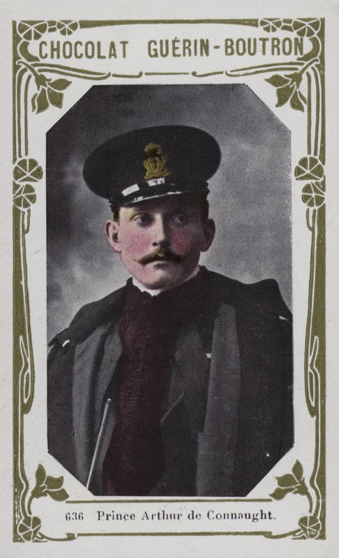 Prins Arthur de Connaught (farget bilde) av French School