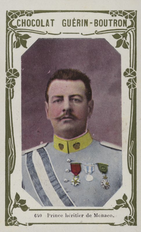 Prince heritier de Monaco (farget bilde) av French School