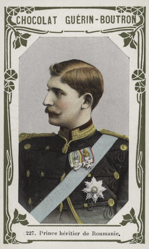 Prince heritier de Roumanie (farget bilde) av French School