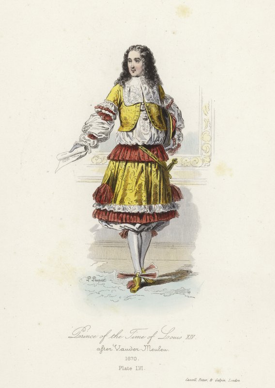 Prins av tiden til Ludvig XIV av Frankrike av French School