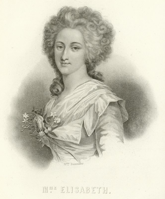 Prinsesse Elisabeth av Frankrike av French School