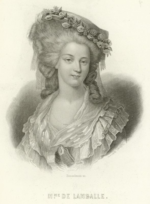 Prinsesse Maria Luisa av Savoy av French School