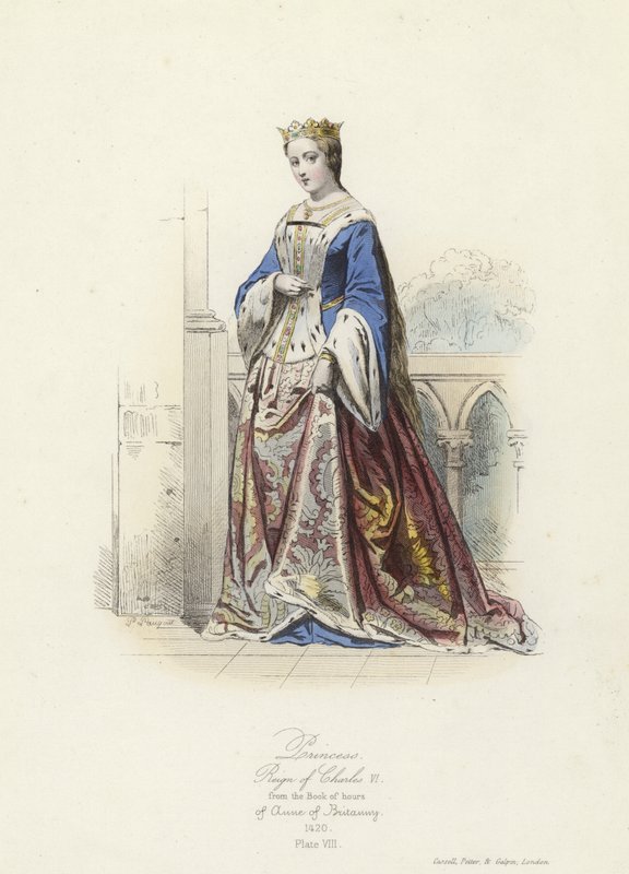 Prinsesse av regjeringen til Charles VI av Frankrike av French School