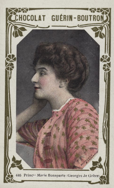 Prinsesse Marie Bonaparte, Georges av Hellas (farget bilde) av French School