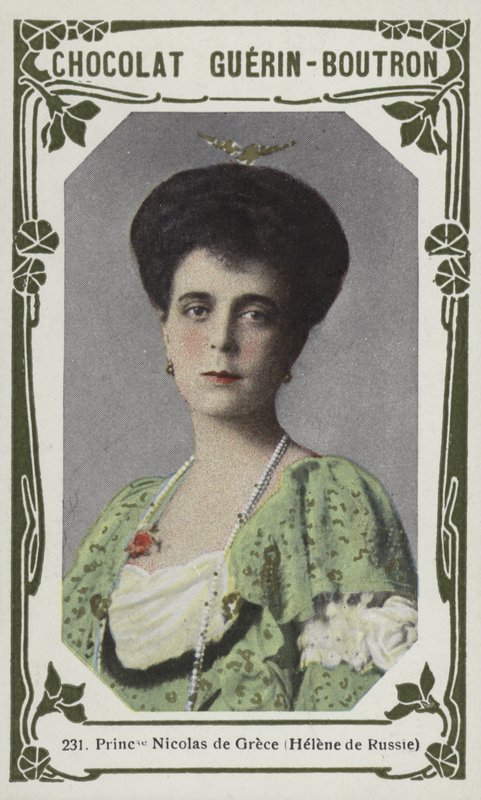 Prinsesse Nicolas av Hellas, Helene av Russland (farget bilde) av French School