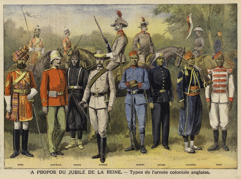 Dronning Victorias diamantjubileum, 1897 av French School