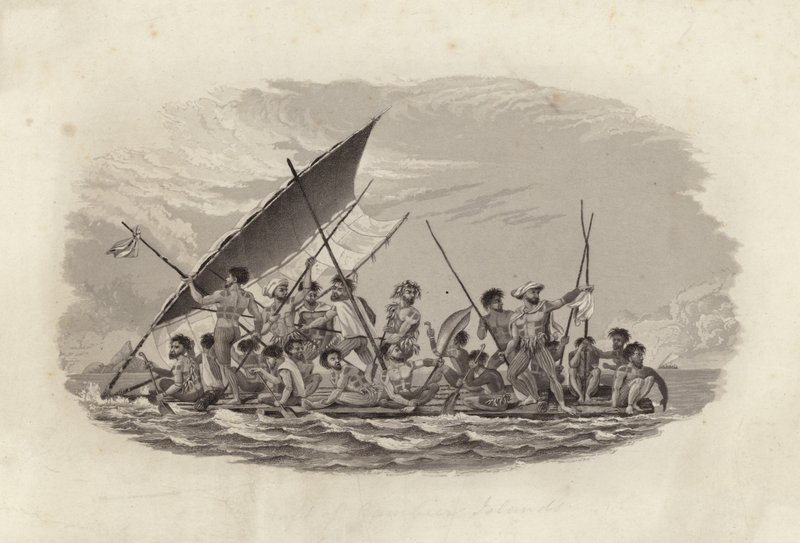 Raft, Gambierøyene av French School