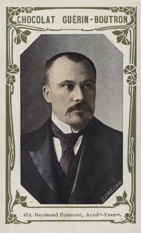 Raymond Poincare, Academie-Francaise (farget bilde) av French School