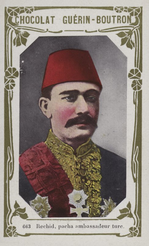 Reshid, Pasha tyrkisk ambassadør (farget bilde) av French School