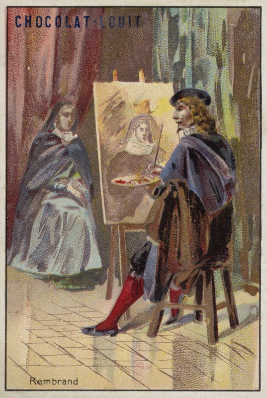 Rembrandt van Rijn , nederlandsk maler av French School