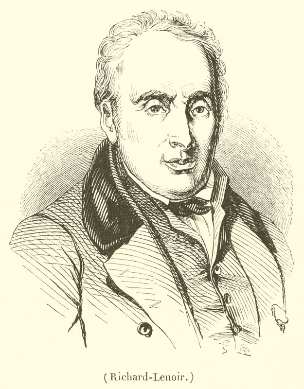 Richard-Lenoir (gravering) av French School