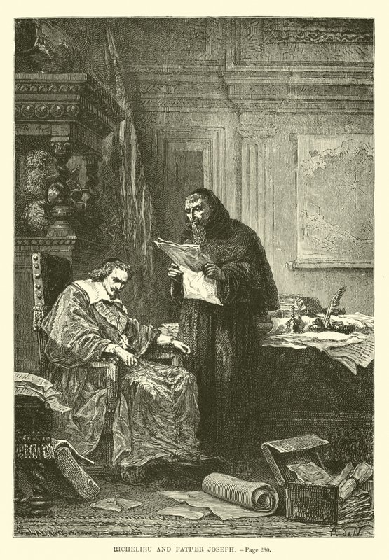 Richelieu og far Joseph av French School