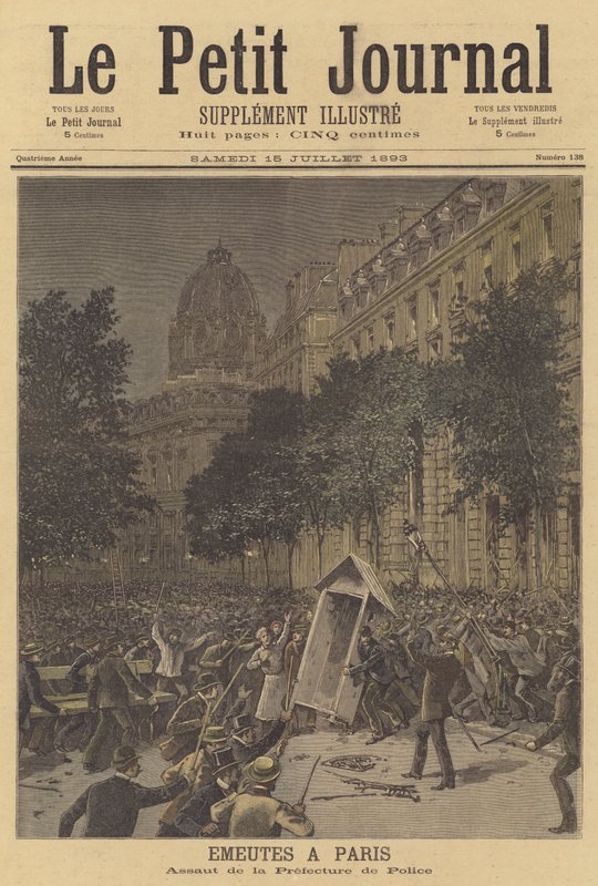 Opptøyer i Paris av French School