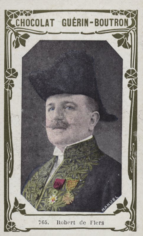 Robert de Flers (farget bilde) av French School